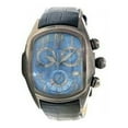 thumbnail image 1 of Invicta Men's 13007 Lupah Chronograph Blue Dial Leather Strap Gunmetal Steel Watch, 1 of 4