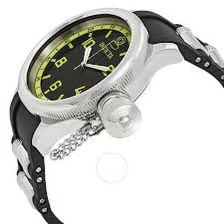 Invicta Men's 1433 Russian Diver Black Dial Rubber Watch