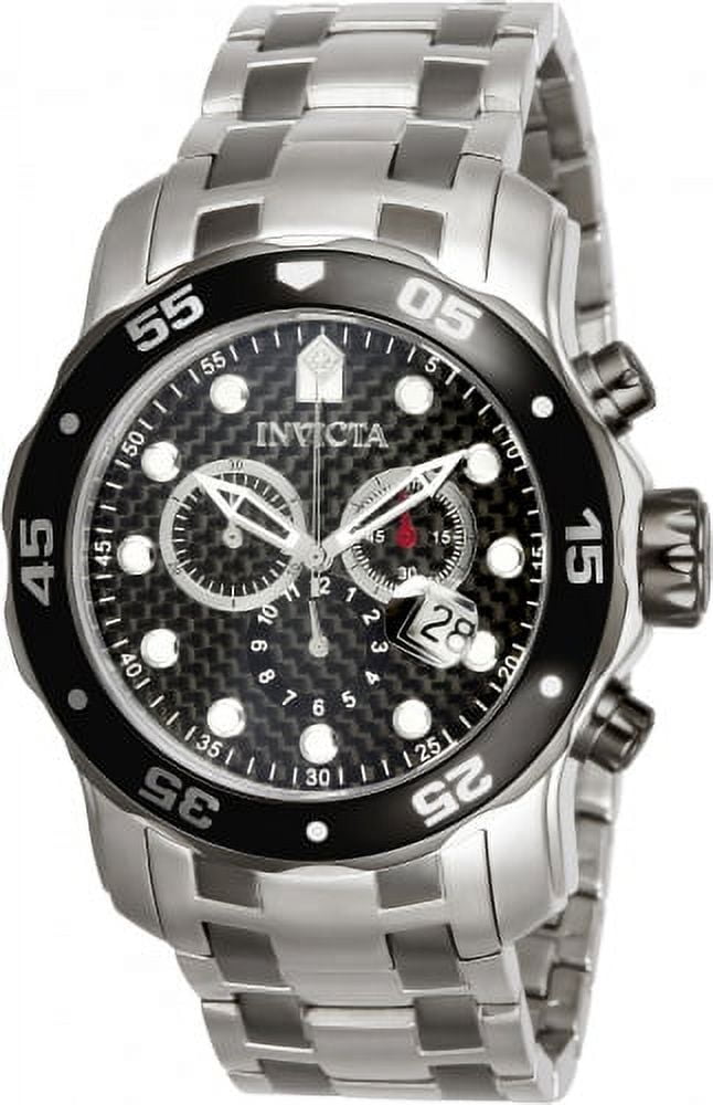Invicta Men's 14339 Pro Diver Quartz Chronograph Black Dial Watch