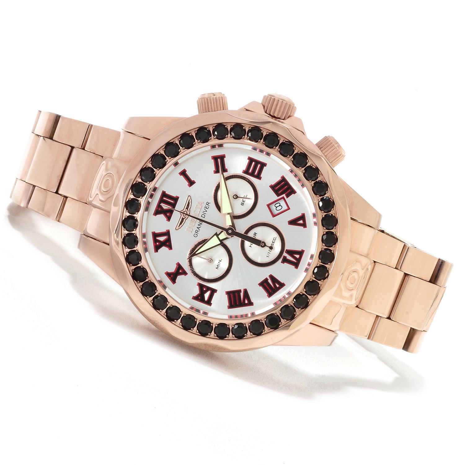 White & rose gold Invicta watch Invicta Women main image 4
