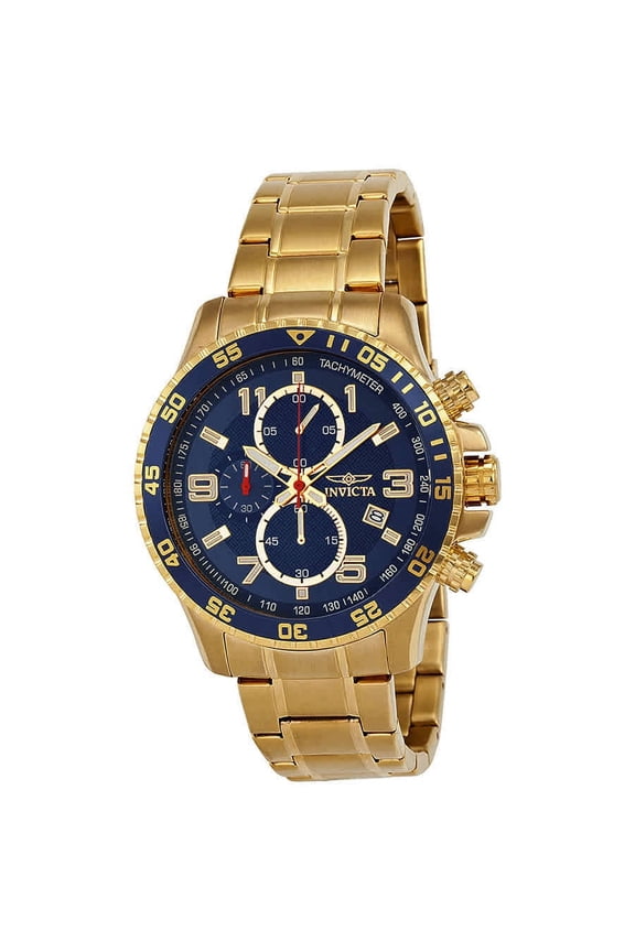 Men's 14878 Specialty Chronograph Gold Ion-Plated Watch
