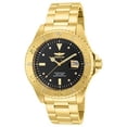 thumbnail image 1 of Invicta Men's 15286 Pro Diver 18K Gold Plated Ss Black Dial Watch, 1 of 4