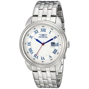 Invicta Mens 15356 Specialty Analog Display Japanese Quartz Silver Watch