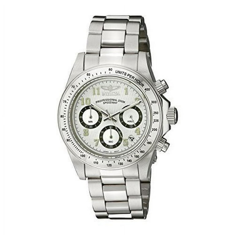 Invicta Men's 17023 Speedway Analog Display Japanese Quartz Silver