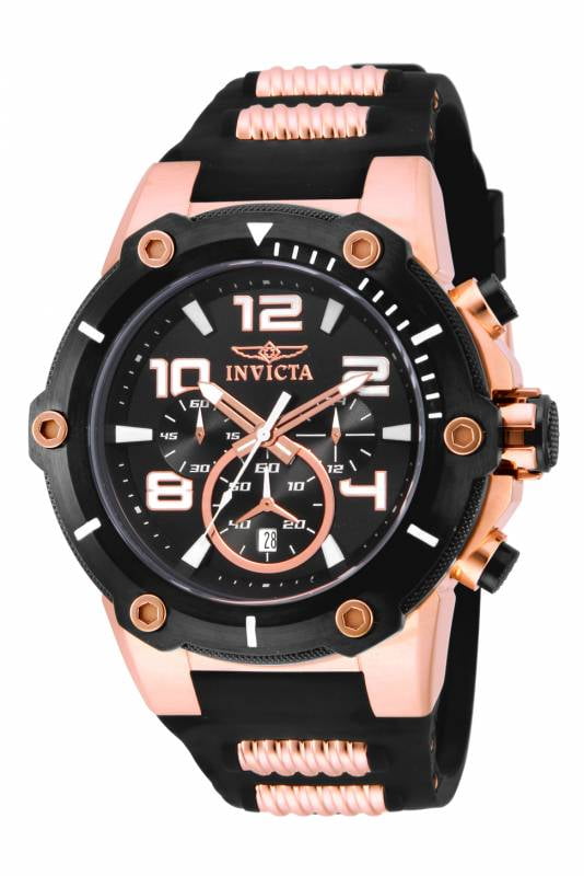 Invicta Men's 17201 Speedway Analog Display Japanese Quartz Black Watch