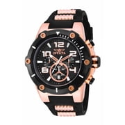 Invicta Mens 17201 Speedway Analog Display Japanese Quartz Black Watch
