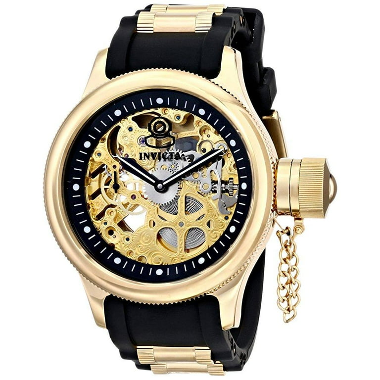 Invicta russian diver gold sale