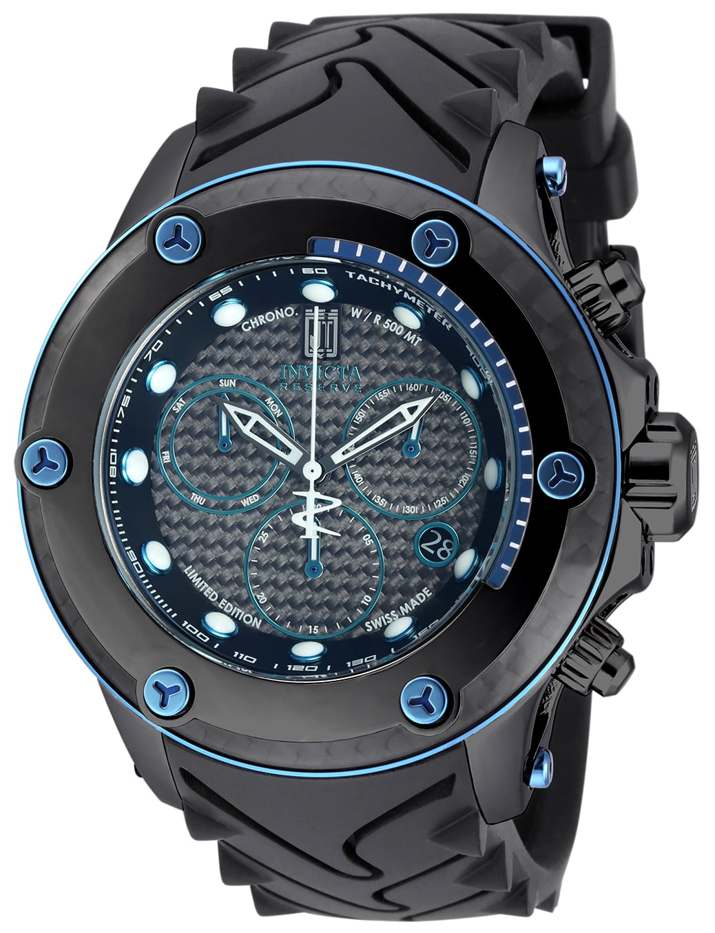 Invicta Men's 17825 Jason Taylor Quartz Chronograph Black Dial