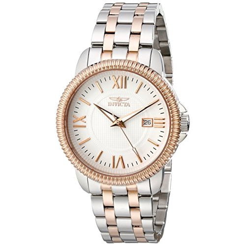 Invicta Men's 18107 Specialty Two-Tone Steel White Dial Watch