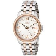 Invicta Mens 18107 Specialty Two-Tone Steel White Dial Watch