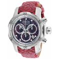 thumbnail image 1 of Invicta Men's 18309 Venom Reserve Black Red Dial Red Leather Strap Chronograph Dive Watch, 1 of 4
