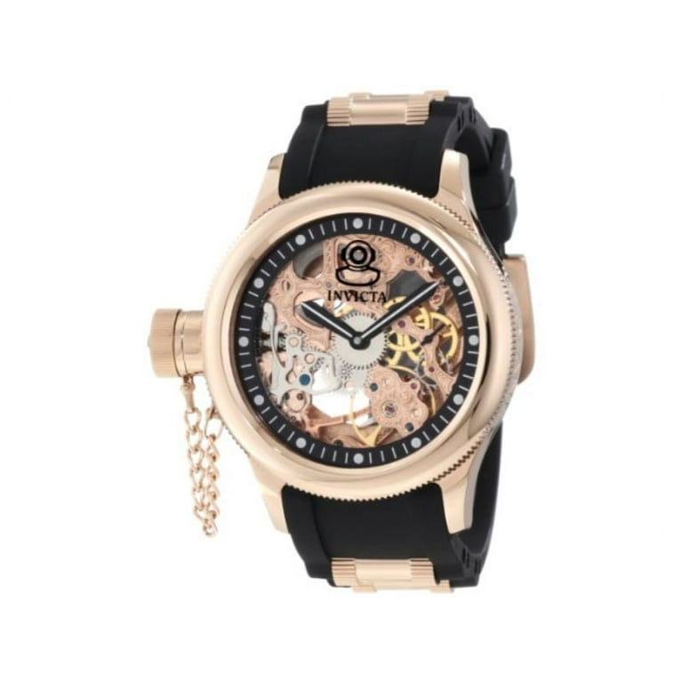 Invicta russian top diver rose gold