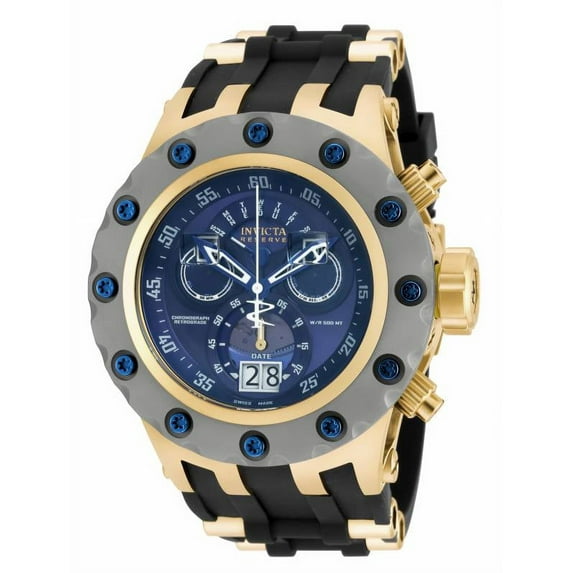 Invicta Men's 18555 Subaqua Quartz Multifunction Blue Dial Watch