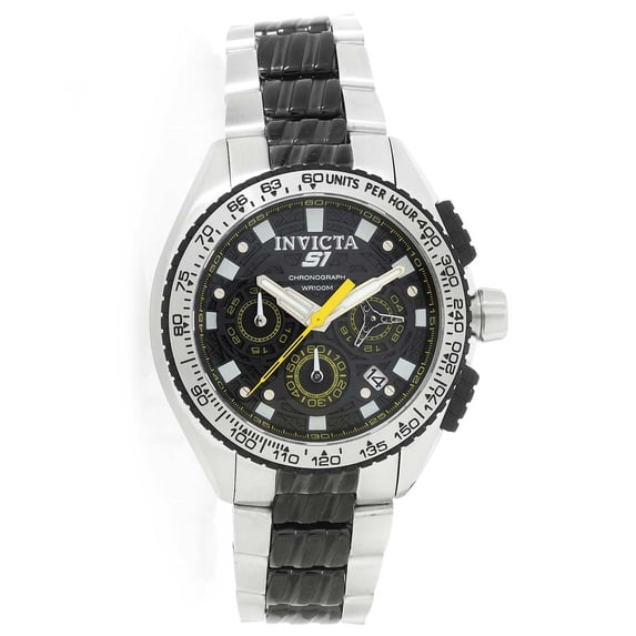 Invicta Men's 18929 S1 Rally Quartz Multifunction Black Dial Watch