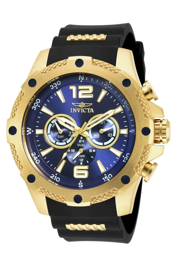 Men's 19659 I-Force Quartz Chronograph Blue Dial Watch