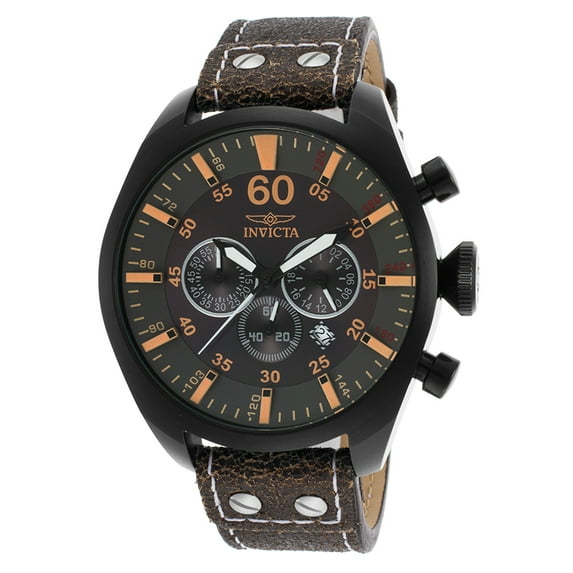 Invicta Men's 19671 Aviator Quartz Chronograph Grey Dial Watch