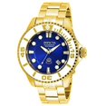 thumbnail image 1 of Invicta Men's 20177 Grand Diver Blue Dial Yellow Gold Steel Bracelet Automatic Dive Watch, 1 of 6