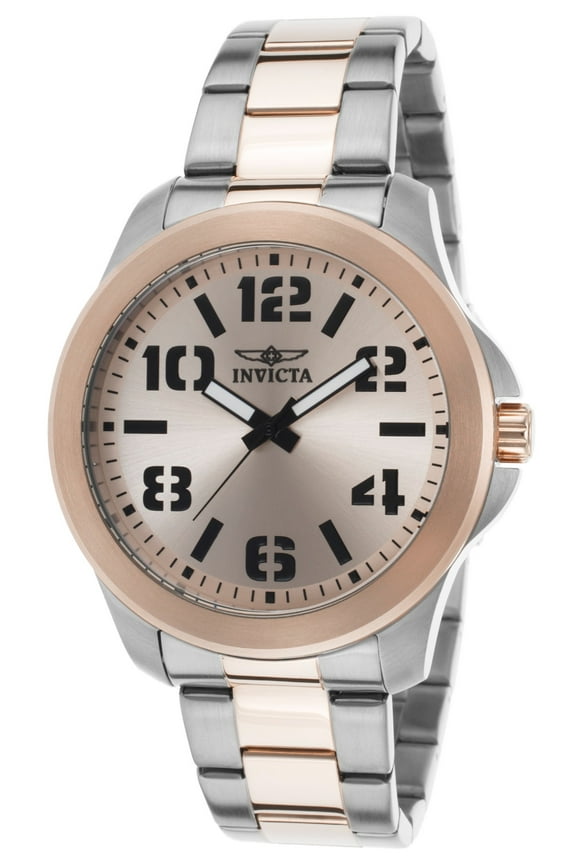 Men's 21442Syb Specialty Two-Tone Stainless Steel Rose-Tone Dial Watch