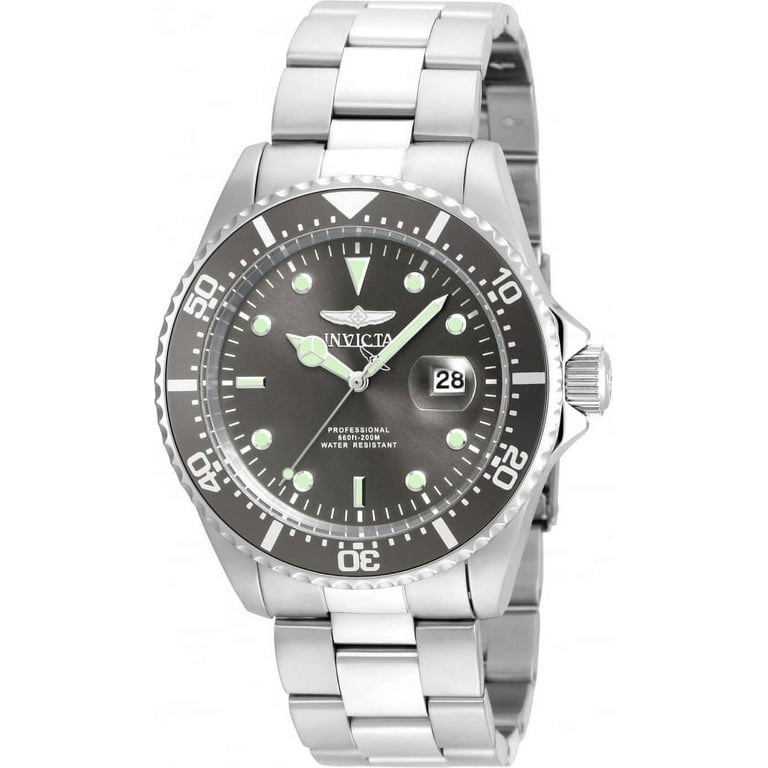 Invicta Men s 22050 Pro Diver Watch Silver 43mm Stainless Steel