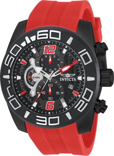 Invicta Men's 22810 Pro Diver Quartz Stainless Steel and Silicone Casual Watch