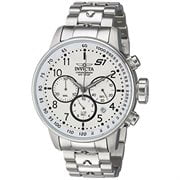Invicta Men's 23078 S1 Rally Chronograph Stainless Steel Silver-Tone Dial Watch