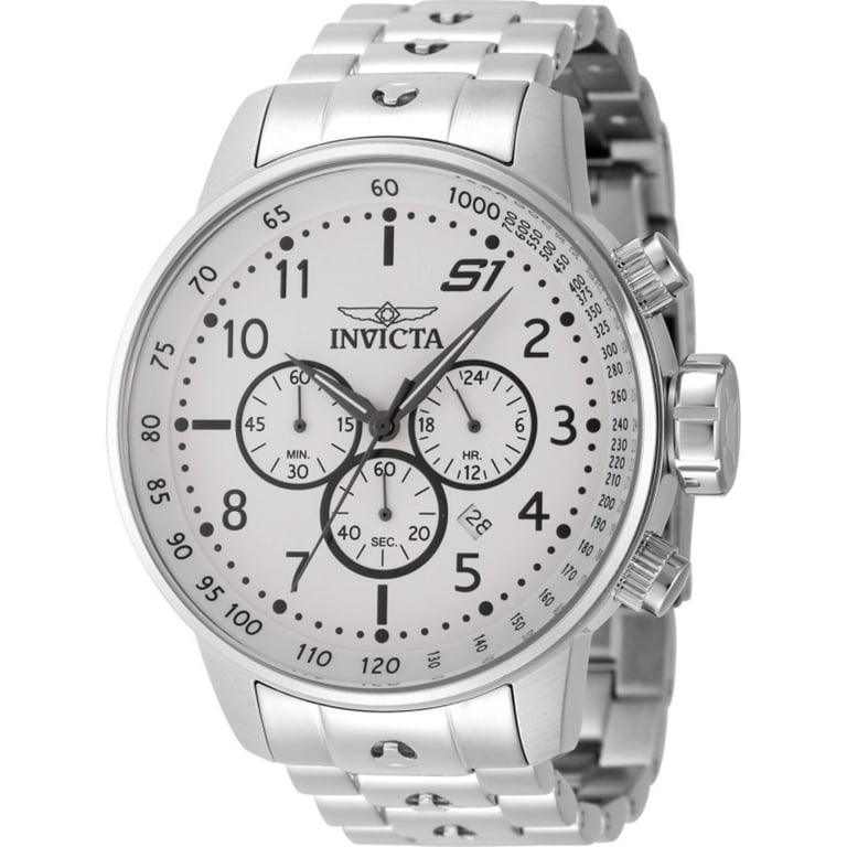 Invicta Men's 23078 S1 Rally Chronograph Stainless Steel Silver