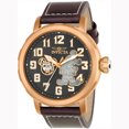 thumbnail image 1 of Invicta Men's 23796 Disney Edition Grey Semi-Skeleton Dial Brown Leather Strap Automatic Watch, 1 of 2