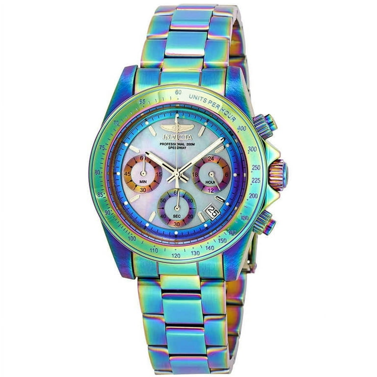 Invicta Men's 23942 Speedway MOP Dial Chronograph Bracelet Watch
