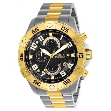 Invicta Men's 26100 S1 Rally Quartz Multifunction Black Dial Watch