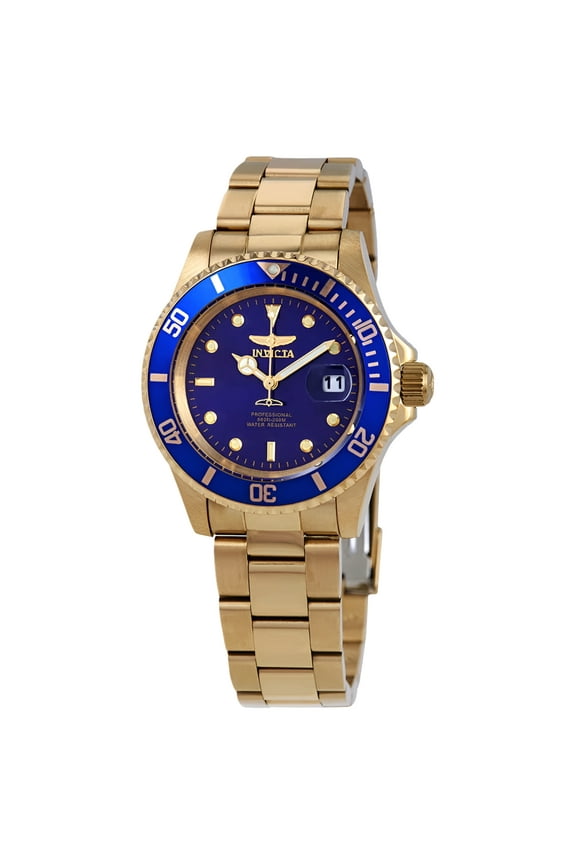 Pro Diver Gold-tone Blue Dial 40 mm Men's Watch 26974