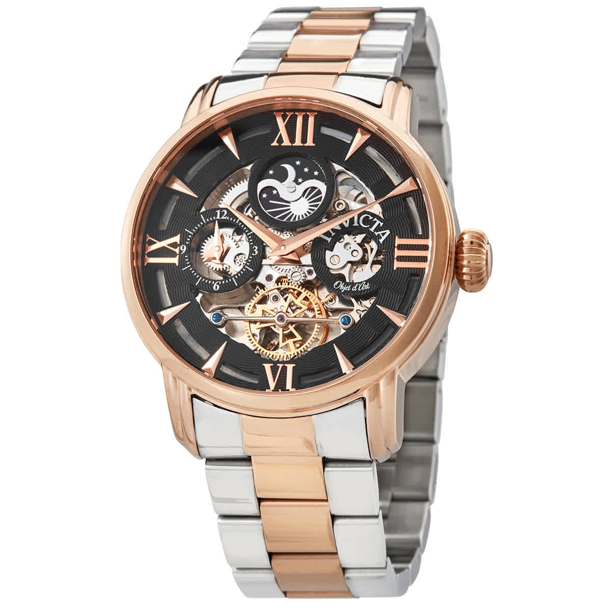 Invicta Objet D Art Automatic Black Dial Men s Watch 30440