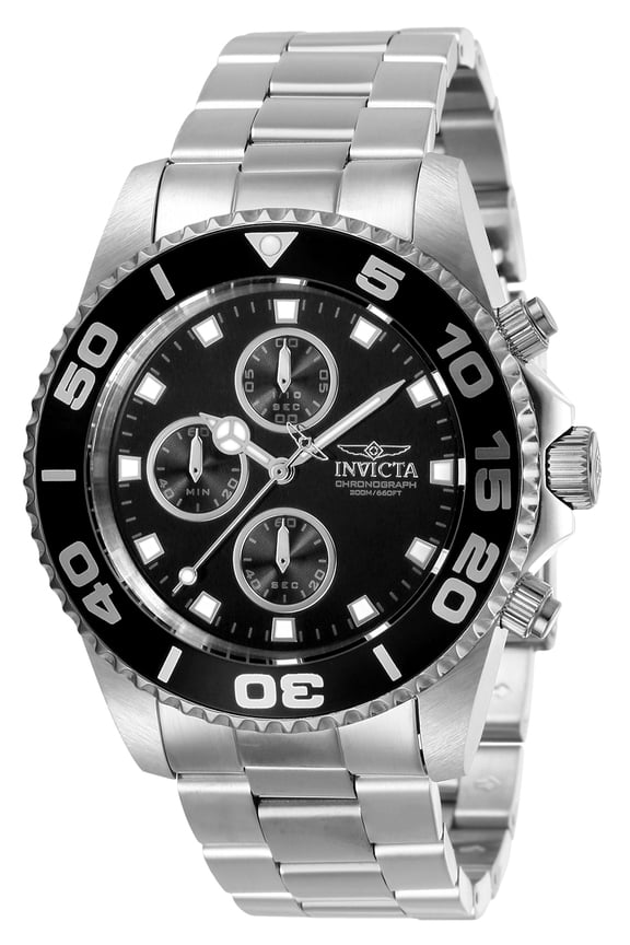 Invicta Men's Pro Diver Black Dial Watch - 28689