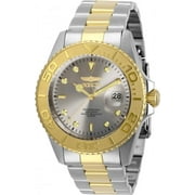 Invicta Mens 29950 Pro Diver Quartz 3 Hand Grey Dial Watch