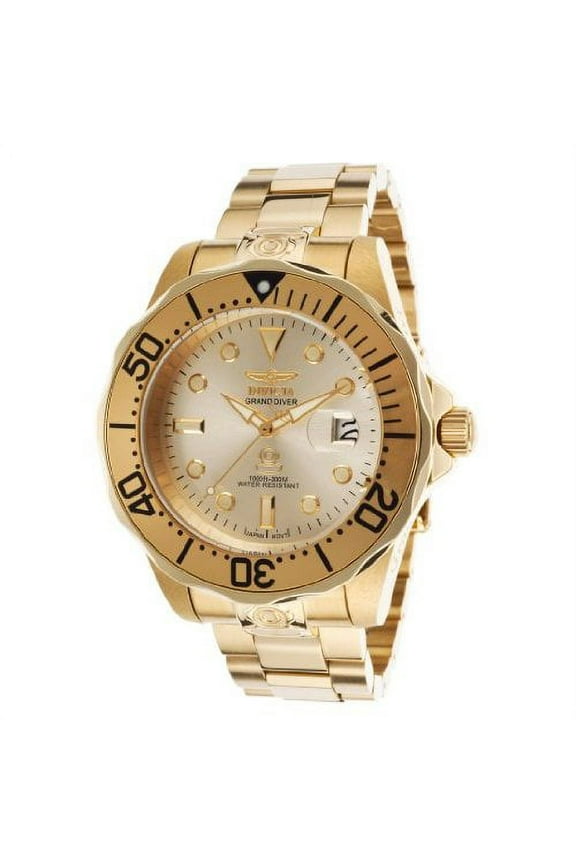 Men's 3051 Pro Diver Automatic 3 Hand Champagne Dial Watch
