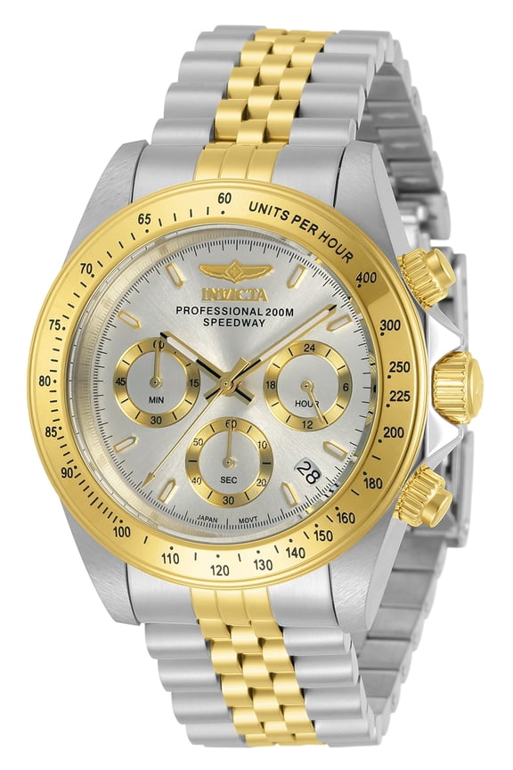 Men's 30991 Speedway Quartz Chronograph Silver Dial Watch