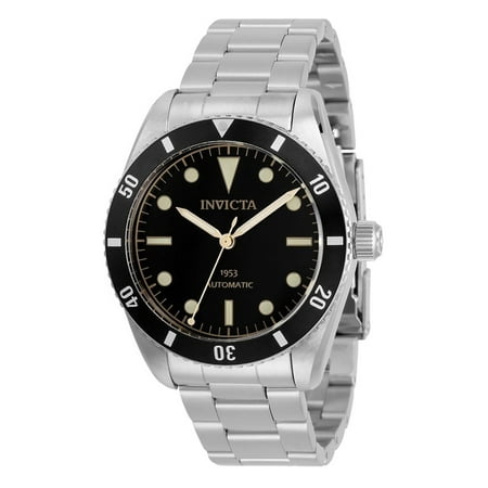 Invicta Men's 31290 Pro Diver Automatic 3 Hand Black Dial Watch