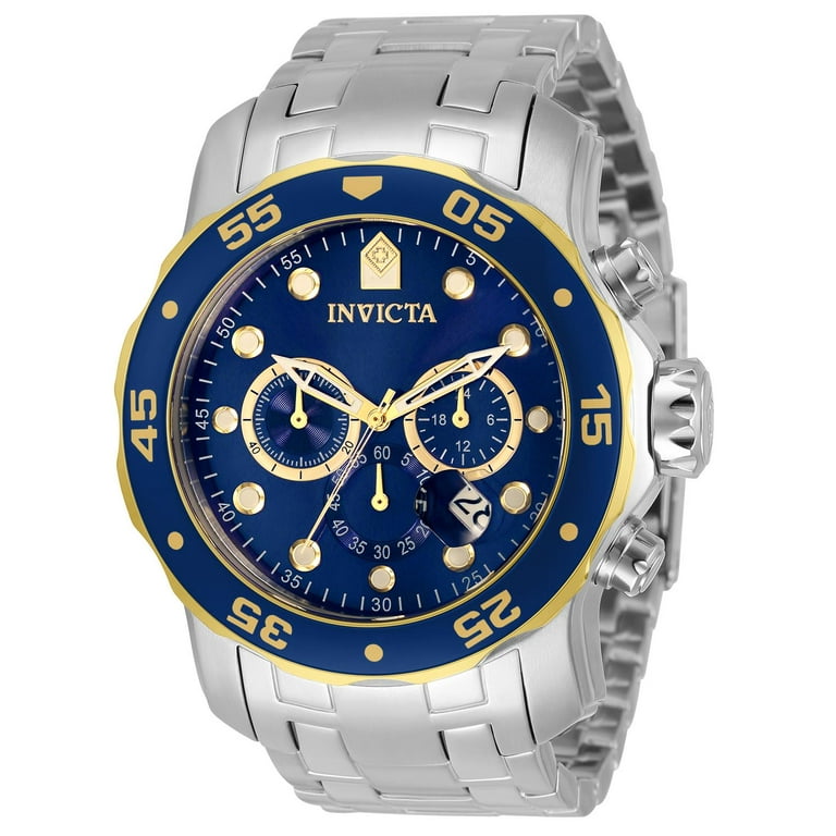 Invicta Men's 33996 Pro Diver Quartz Chronograph Navy Blue