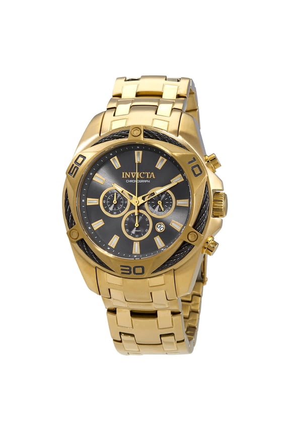 Men's 34122 Bolt Quartz Chronograph Grey Dial Watch