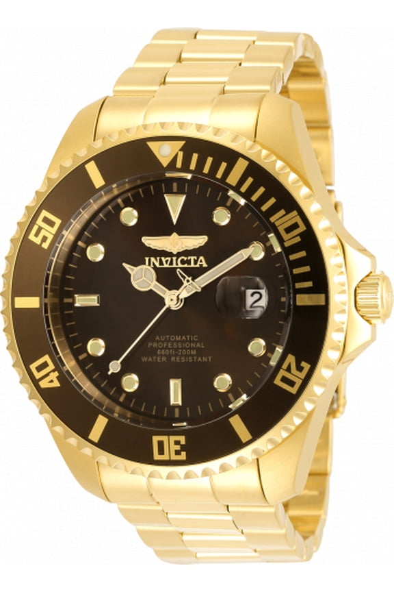 Invicta Men's Pro Diver Brown Dial Watch - 35725
