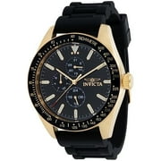 Invicta Aviator Quartz Black Dial Mens Watch 38404