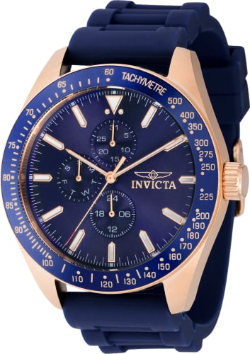 Invicta Men's Aviator Blue Dial Watch - 38406