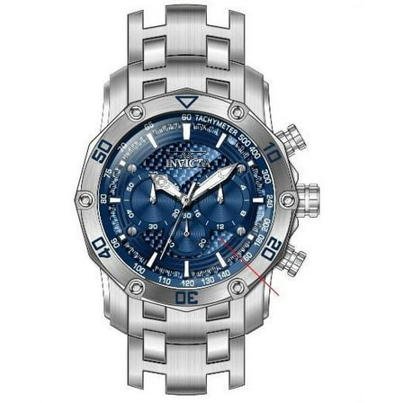 Men's 38450 Pro Diver Quartz Chronograph Blue Dial Watch