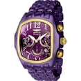 thumbnail image 1 of Invicta Men's 43158 Lupah Quartz Purple Toned Stainless Steel Multifunction Purple Dial Watch, 1 of 2