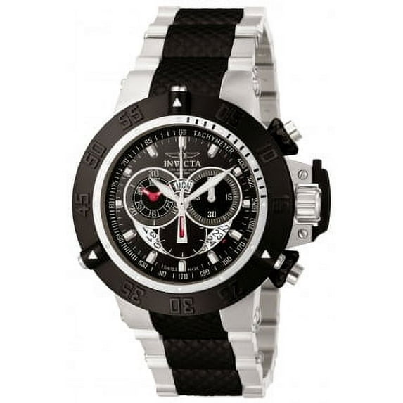Invicta Men's 4696 Subaqua Quartz Chronograph Black Dial Watch
