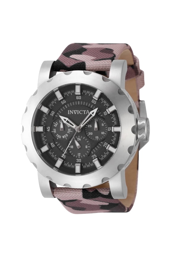 Men's 47582 I-Force Quartz Chronograph Black Dial Watch