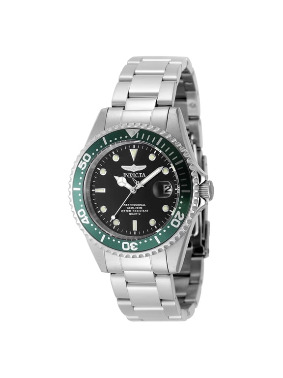 Men's 48725 Pro Diver Quartz PC32 Black Dial Watch