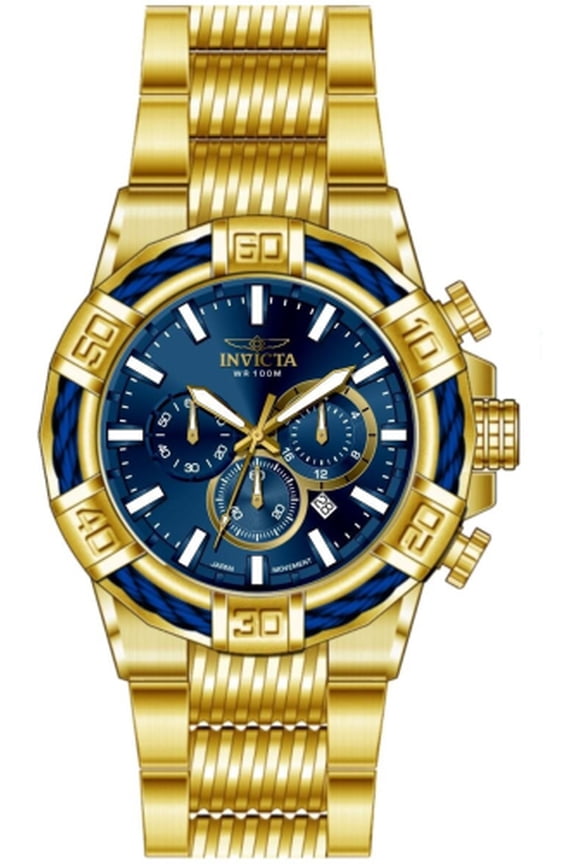 Invicta Men's Bolt Blue Dial Watch - 49904