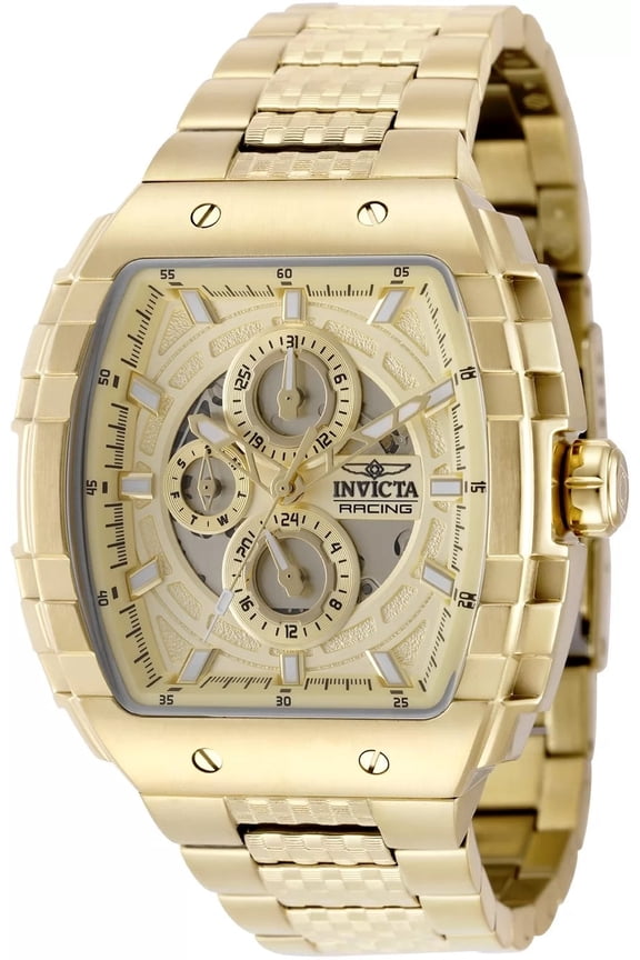 Men's 50237 S1 Rally Quartz VH67 Gold Dial Watch
