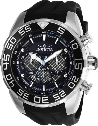 Invicta Men's 50mm Speedway Quartz Chronograph Silicone Strap Watch