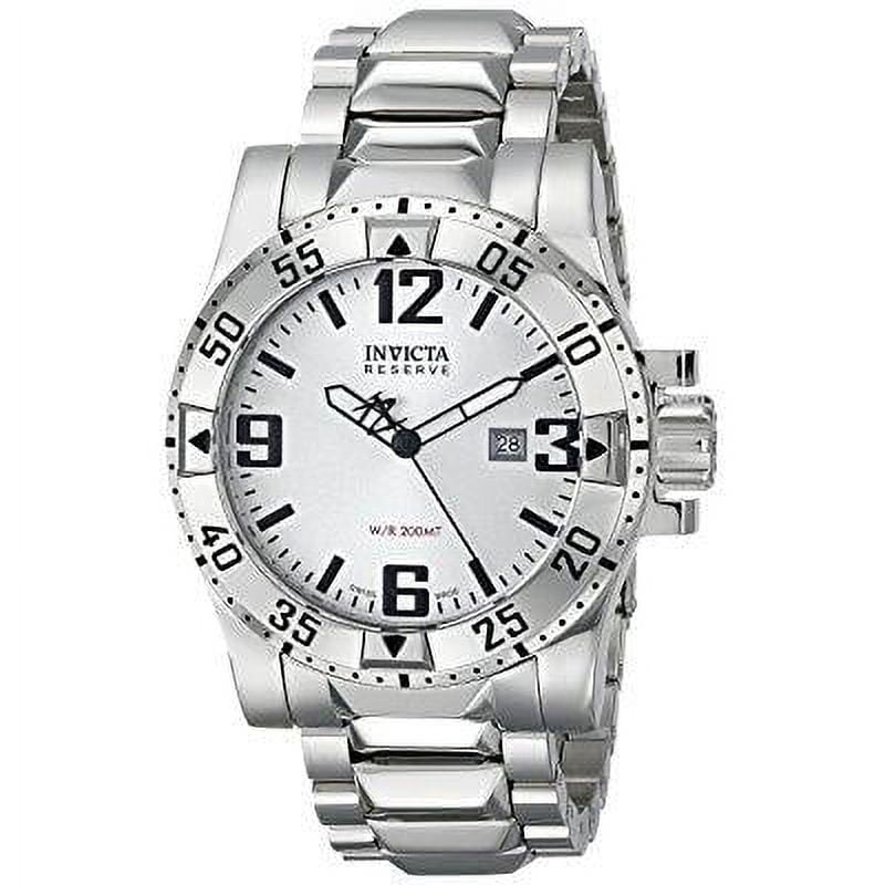 Invicta Men's 5674 Excursion Reserve SS Silver-Tone Dial, Pro